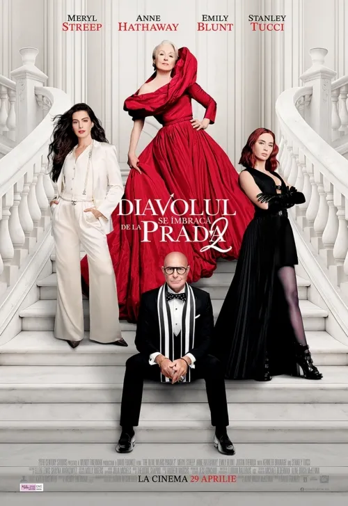 filmul Diavolul se îmbracă de la Prada 2 la Cinema City Iași Afis cu filmul Diavolul se îmbracă de la Prada 2 de la Cinema City Iași