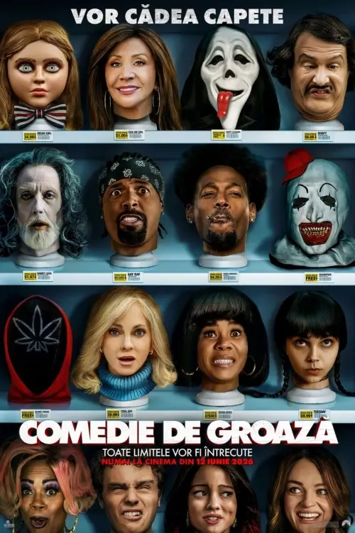 filmul Comedie de groază la Cinema City Iași Afis cu filmul Comedie de groază de la Cinema City Iași