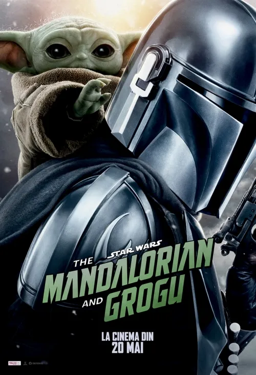 filmul The Mandalorian and Grogu la Cinema City Iași Afis cu filmul The Mandalorian and Grogu de la Cinema City Iași