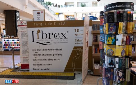 Târgul de Carte LIBREX – “Primăvara cărților la Iași”, 10–14 aprilie 2024